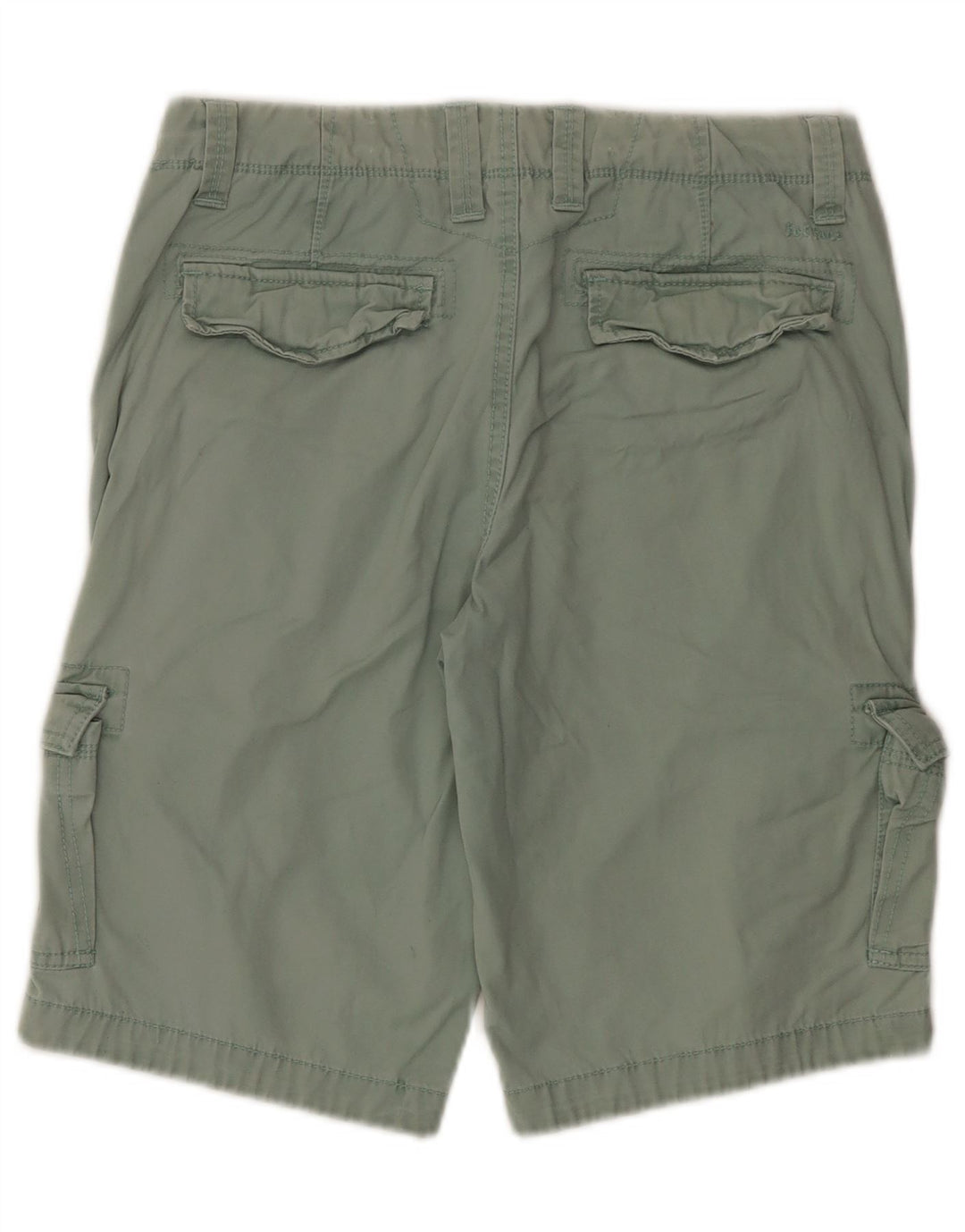 Fat Face Womens Cargo Shorts UK 10 Small W30  Green Cotton