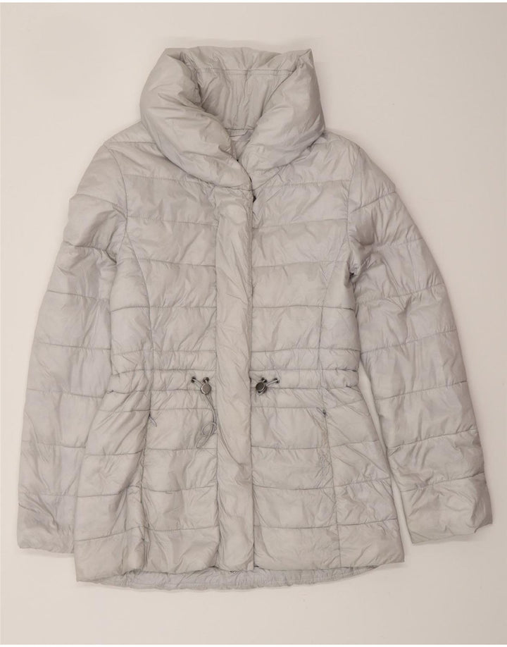 BARBOUR Womens Padded Jacket US 4 Small Grey