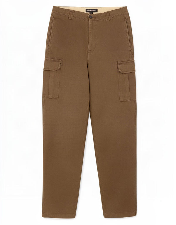 Marlboro Classics Mens Cargo Trousers EU 50 Large W30 L32 Brown