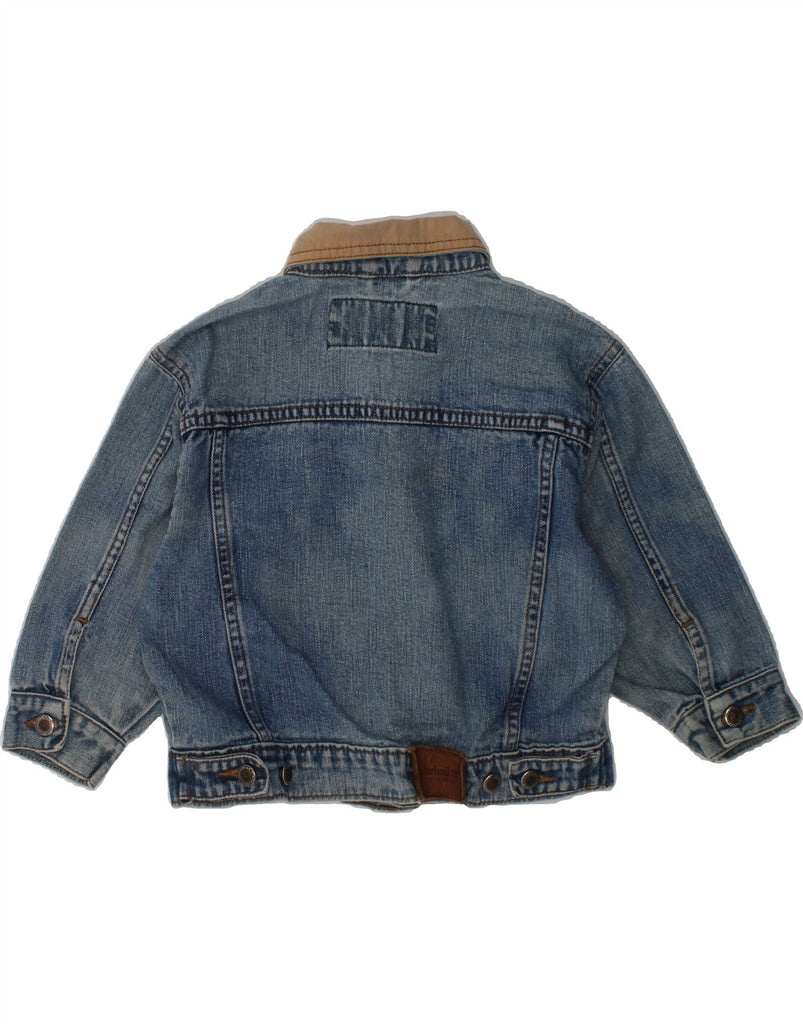 TIMBERLAND Baby Boys Weathergear Denim Jacket 12-18 Months Blue Cotton | Vintage Timberland | Thrift | Second-Hand Timberland | Used Clothing | Messina Hembry 