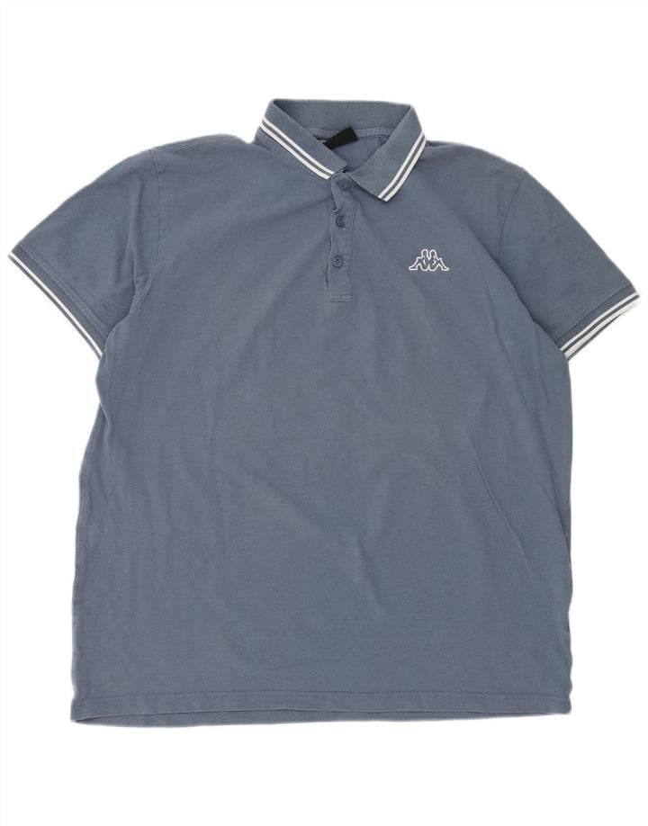 Kappa Mens Polo Shirt 2XL Blue