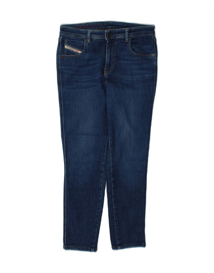 DIESEL Womens Skinny Jeans W29 L28 Blue Cotton Vintage Diesel and Second-Hand Diesel from Messina Hembry 