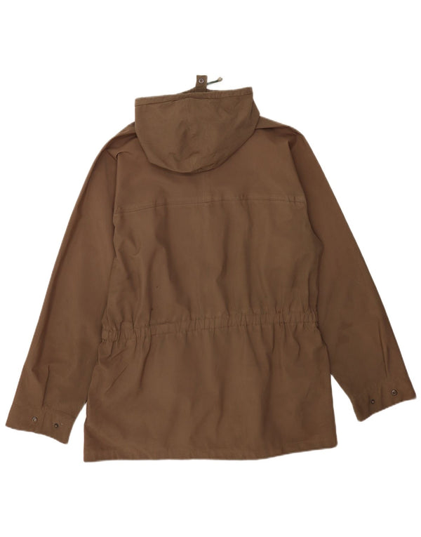 Bailo Mens Hooded Rain Jacket IT 52 XL Beige Polyamide
