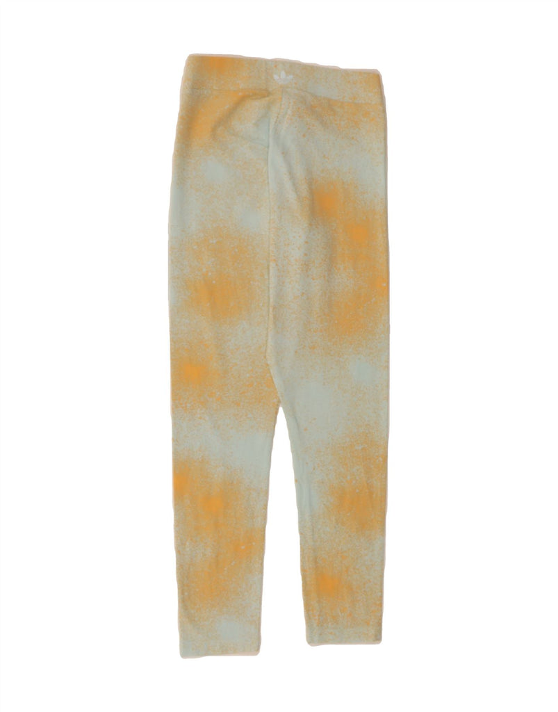 ADIDAS Womens Leggings UK 8 Small  Turquoise Tie Dye Vintage Adidas and Second-Hand Adidas from Messina Hembry 