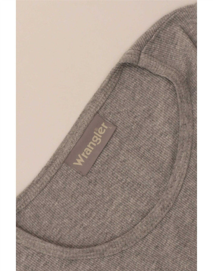Wrangler Womens Vest Top UK 14 Large Grey