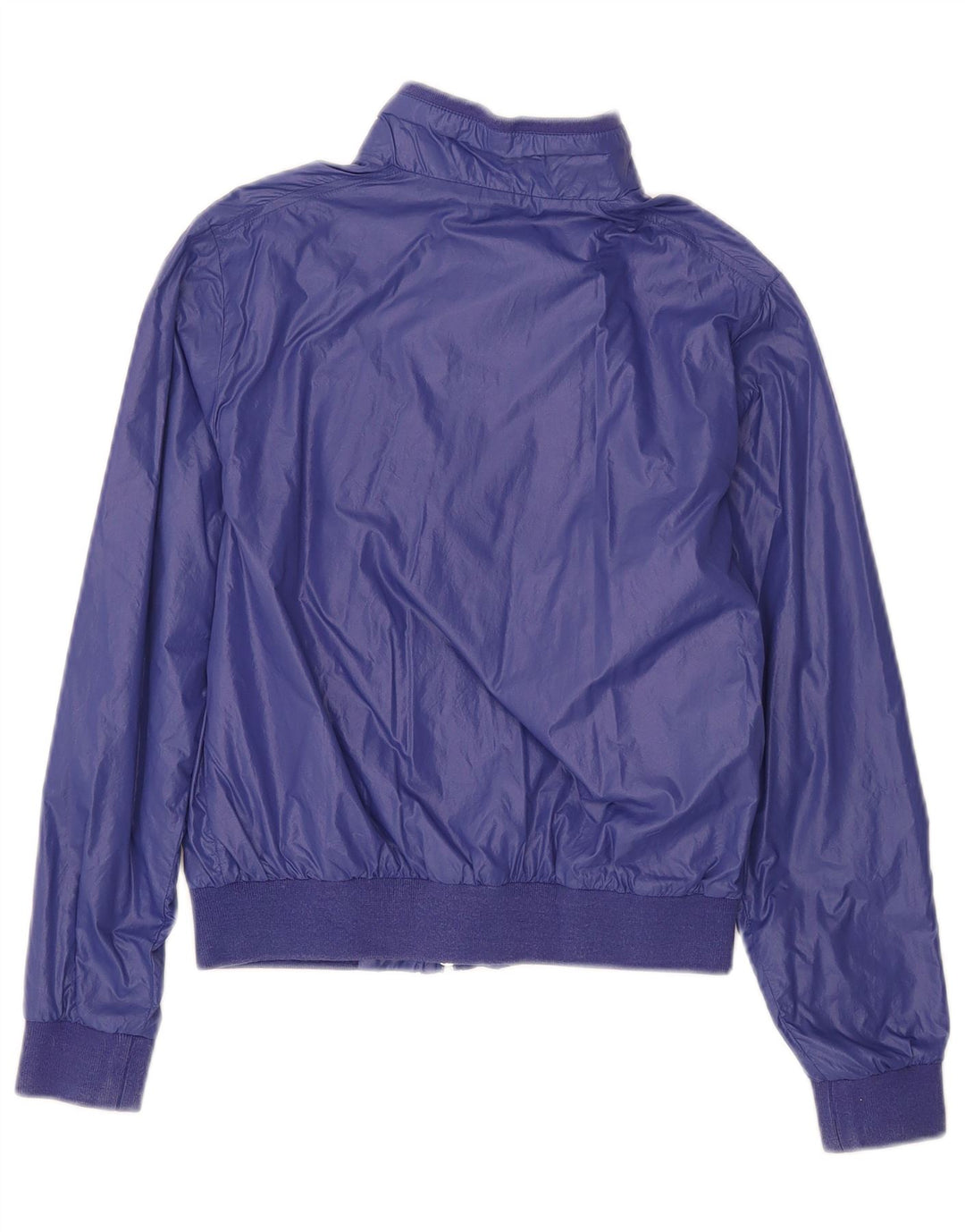 Moncler Girls Bomber Jacket 11-12 Years Blue Nylon