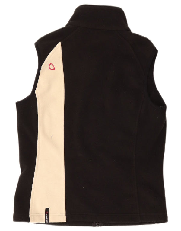 Musto Womens Fleece Gilet UK 12 Medium  Black Colourblock Polyester