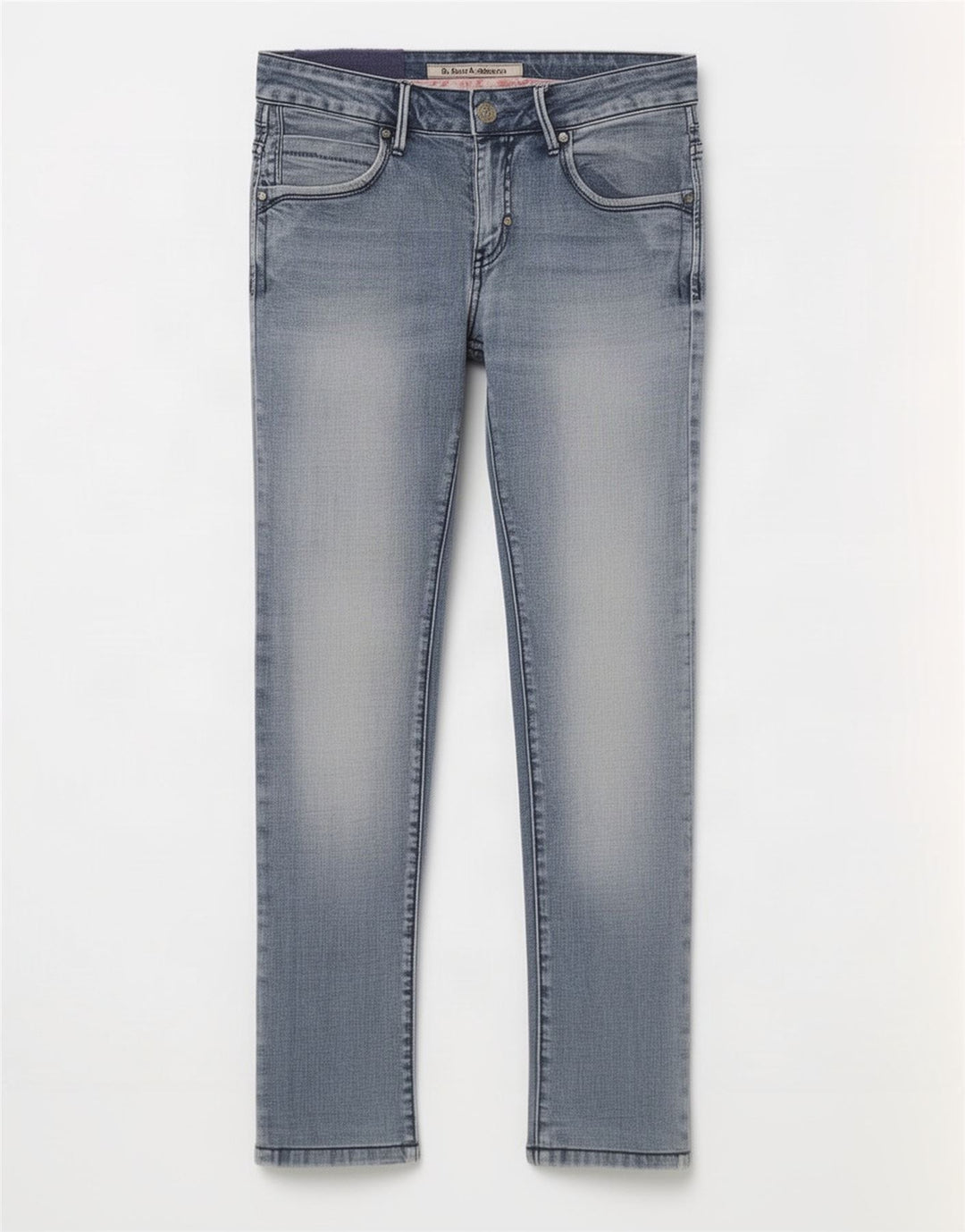 BACI & ABBRACCI Womens Slim Jeans IT 44 Medium W28 L28 Blue Cotton