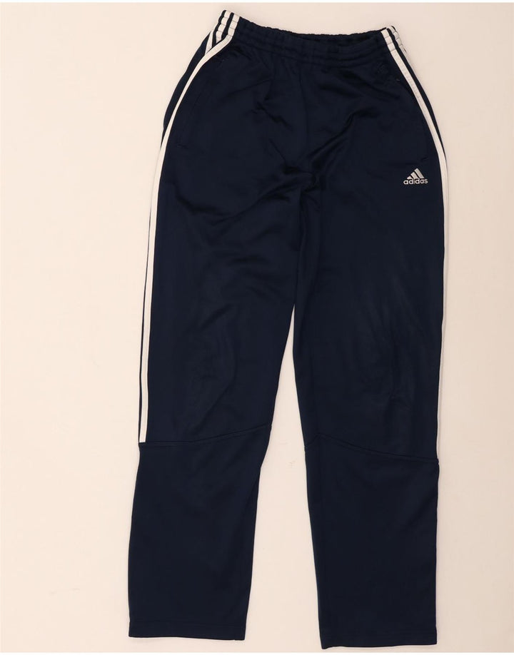 Adidas Mens Tracksuit Trousers UK 42/44 Large  Navy Blue Polyester