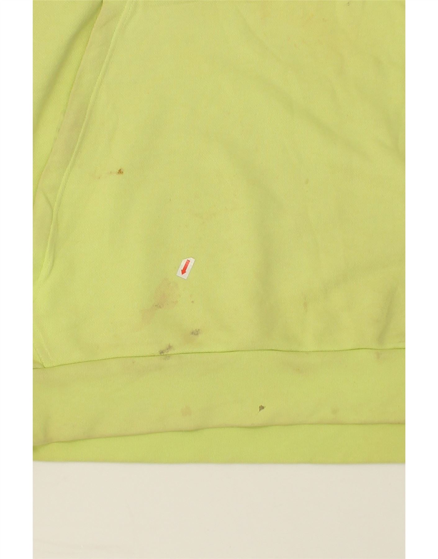 Мужской джемпер с капюшоном ADIDAS с рисунком 2XL, желтый хлопок | Винтажные Адидас | Бережливость | Подержанные Adidas | Одежда б/у | Мессина Хембри