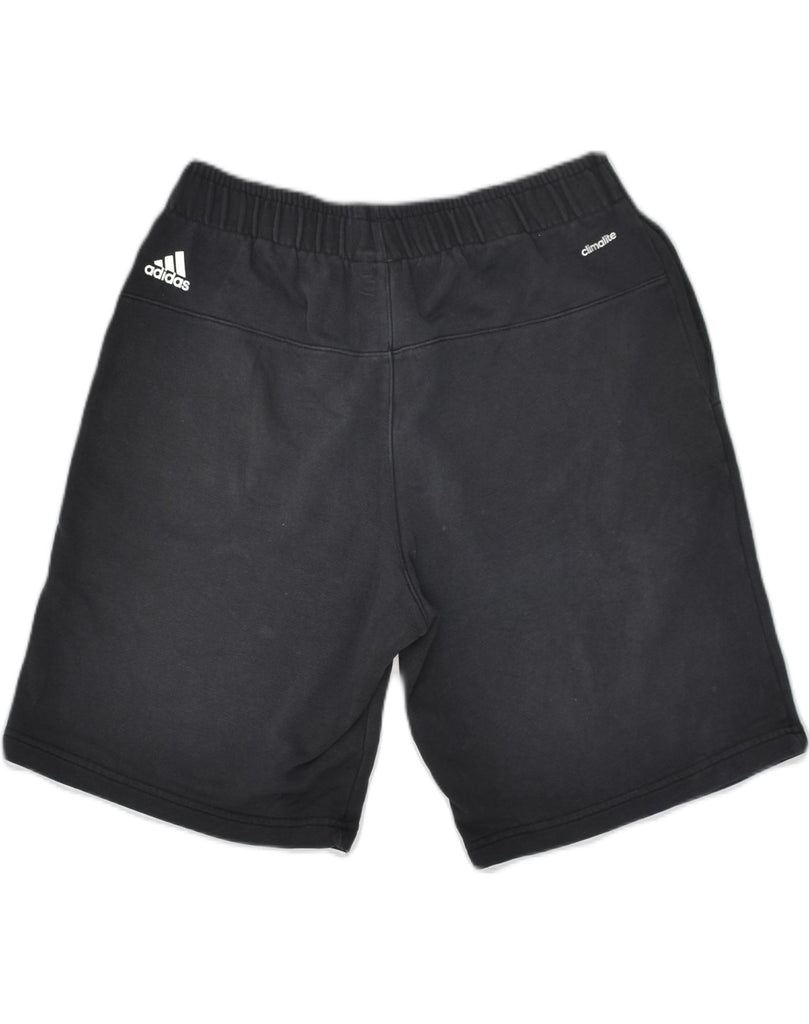 ADIDAS Mens Climalite Sport Shorts Medium Black Cotton | Vintage Adidas | Thrift | Second-Hand Adidas | Used Clothing | Messina Hembry 