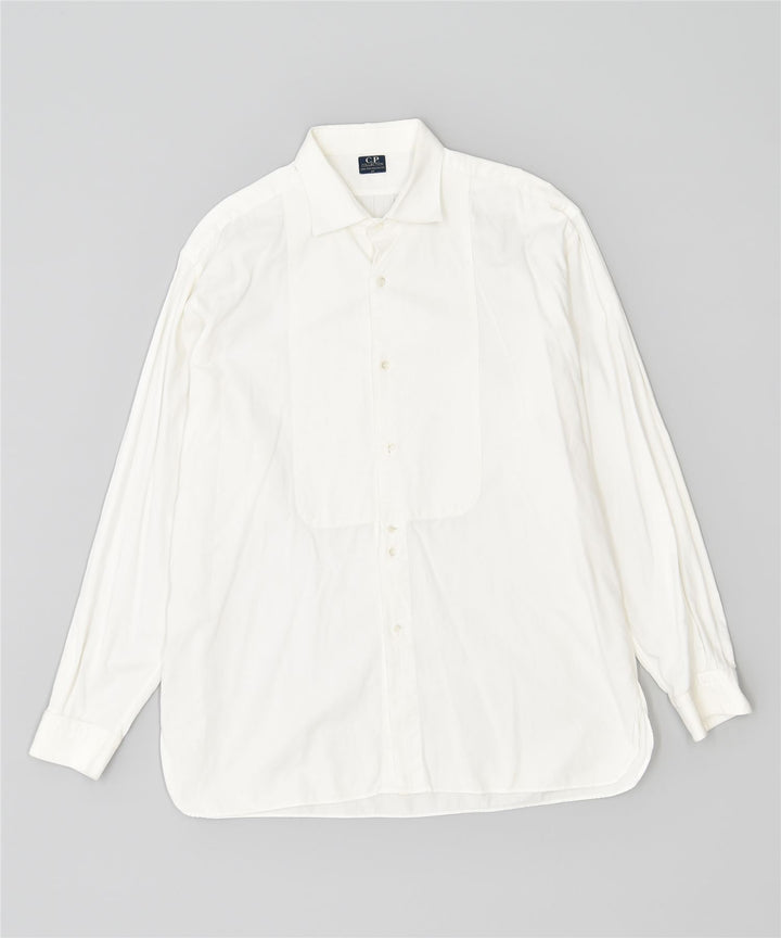 C.P. COLLECTION Mens Shirt Size 43 Large White Cotton Vintage