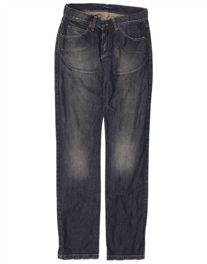 Daniele Alessandrini Womens Straight Jeans W31 L33 Blue Cotton