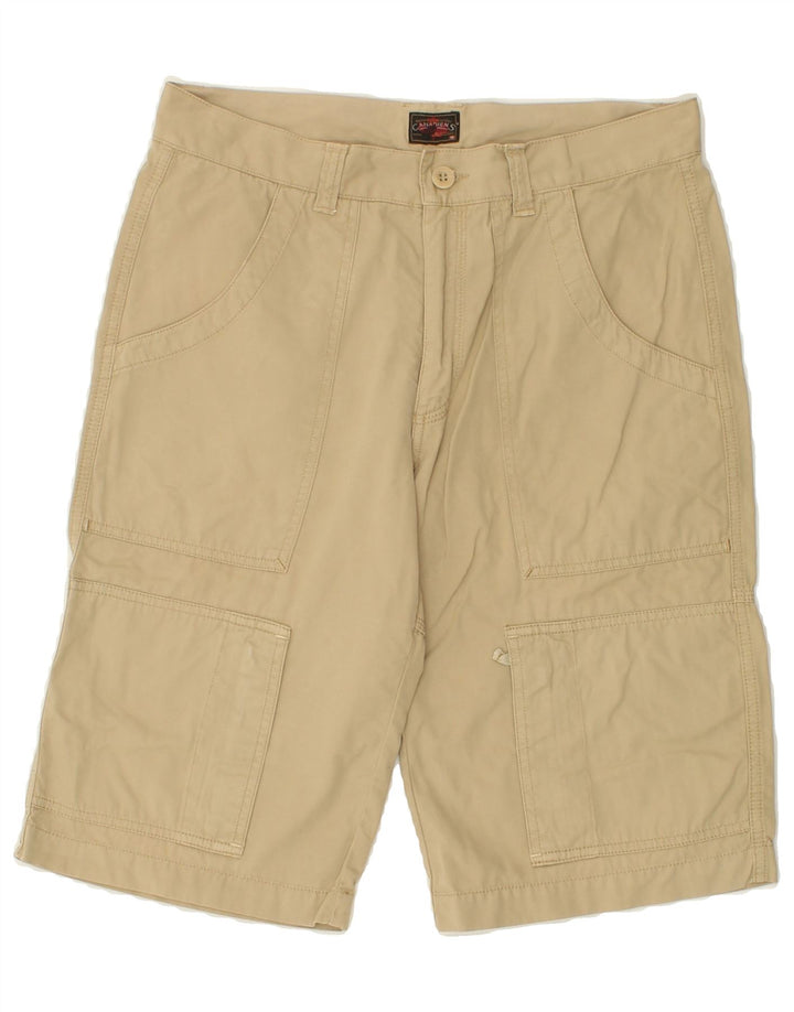 CANADIENS Mens Cargo Shorts IT 50 Large W32  Beige Vintage Canadiens and Second-Hand Canadiens from Messina Hembry 