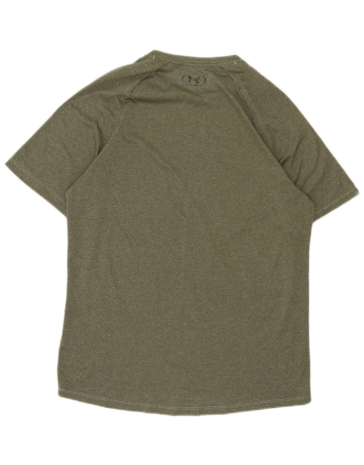 Under Armour Mens T-Shirt Top Medium Green