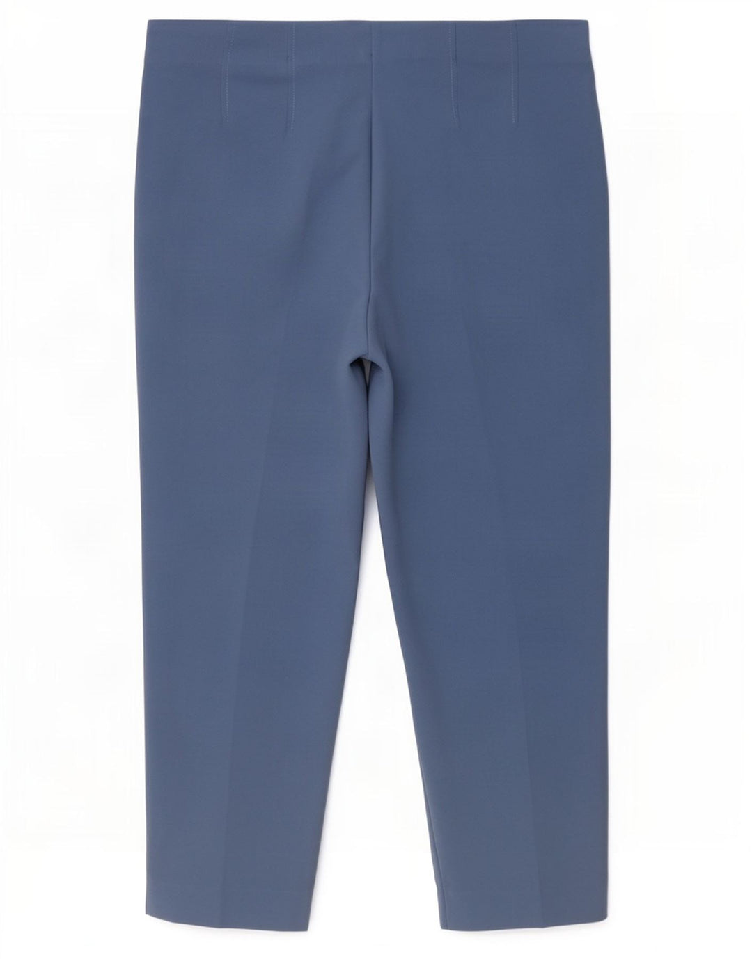 Marks & Spencer Womens Cropped Trousers UK 12 Medium W30 L24 Blue