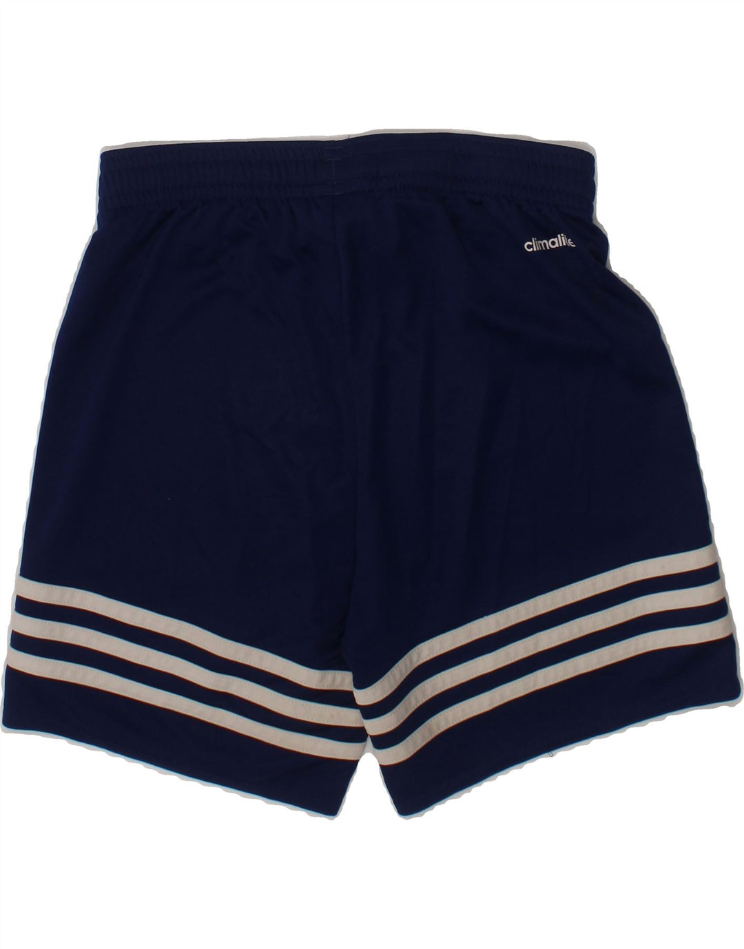ADIDAS Boys Climalite Sport Shorts 7-8 Years Small Navy Blue Polyester Vintage Adidas and Second-Hand Adidas from Messina Hembry 