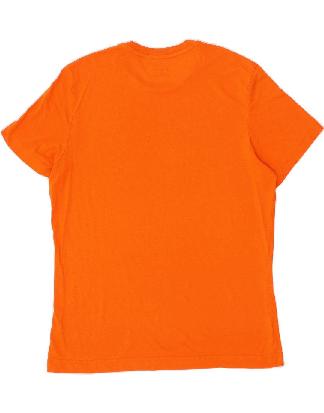 LOTTO Mens Graphic T-Shirt Top Large Orange Vintage Lotto and Second-Hand Lotto from Messina Hembry 