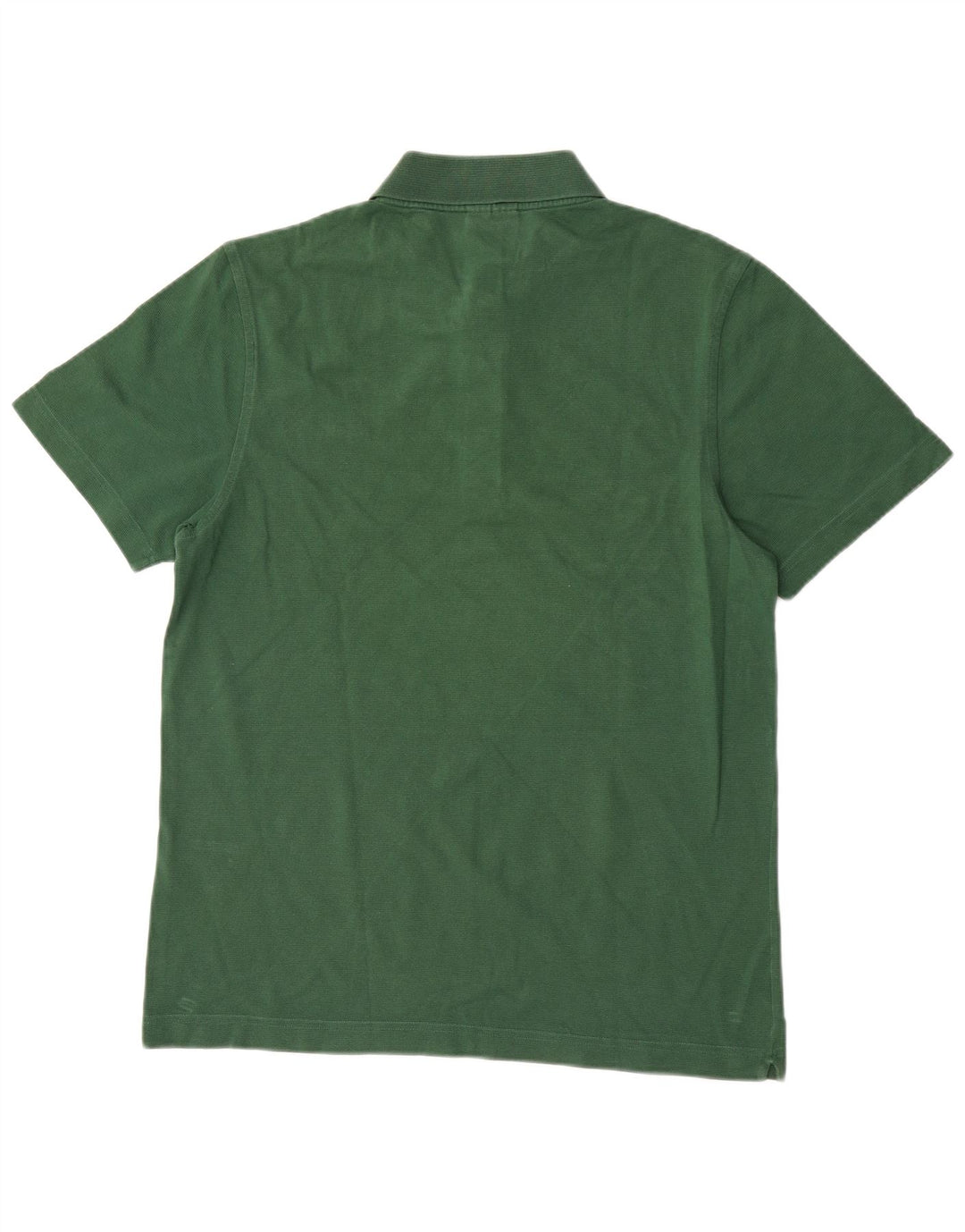 Lacoste Mens Polo Shirt Size 4 Medium Green Cotton