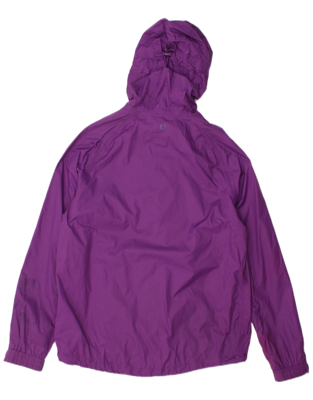 Mountain Warehouse Womens Hooded Rain Jacket UK 12 Medium Purple Nylon