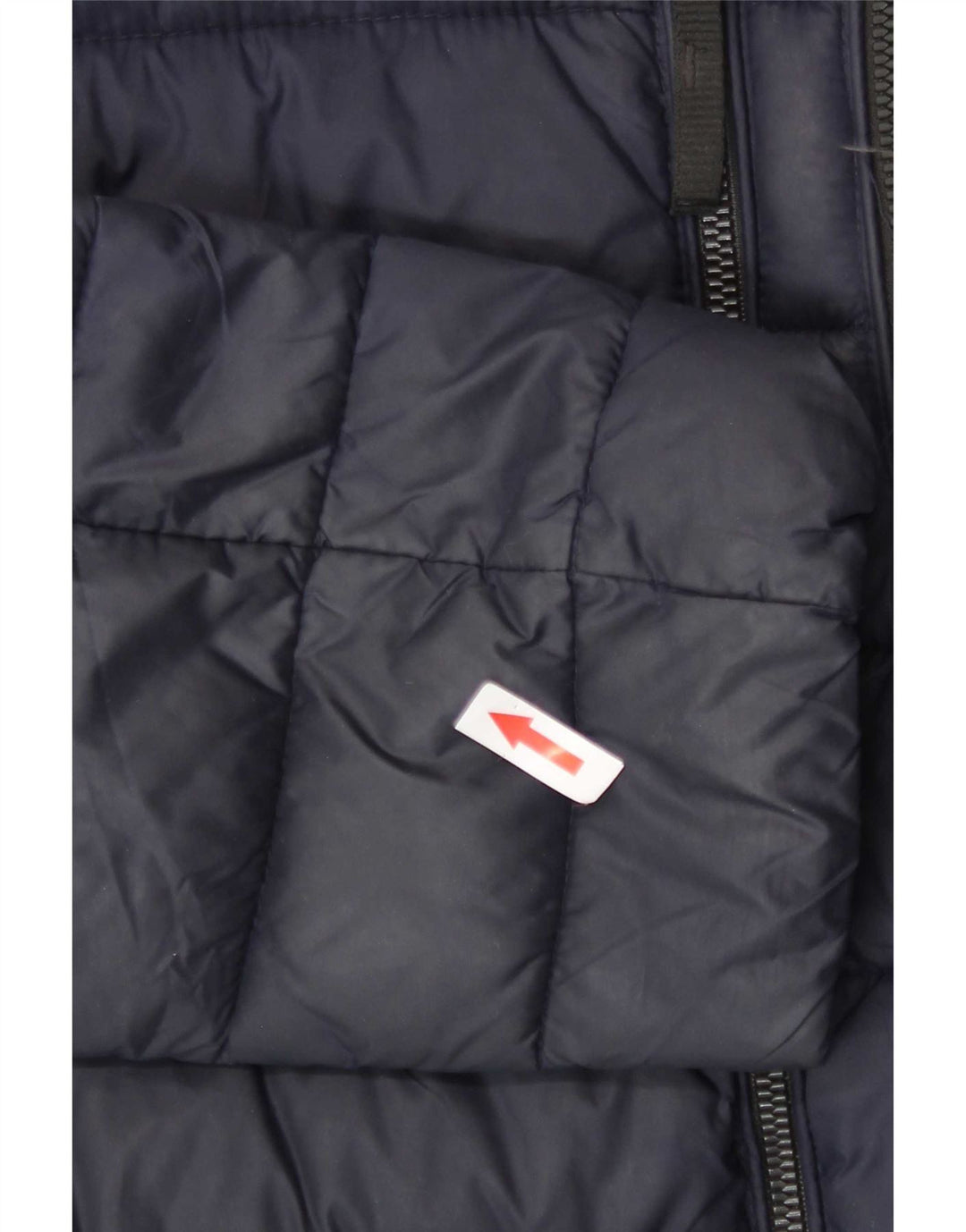 Calvin Klein Mens Padded Jacket UK 40 Large Navy Blue Nylon