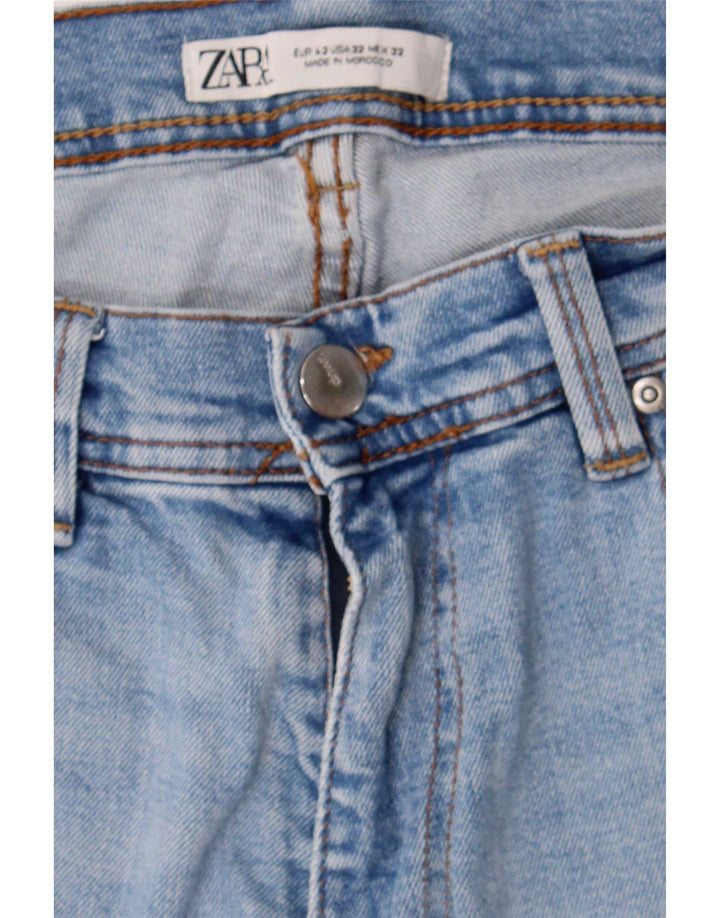 Zara Mens Slim Jeans EU 42 Large W32 L29 Blue
