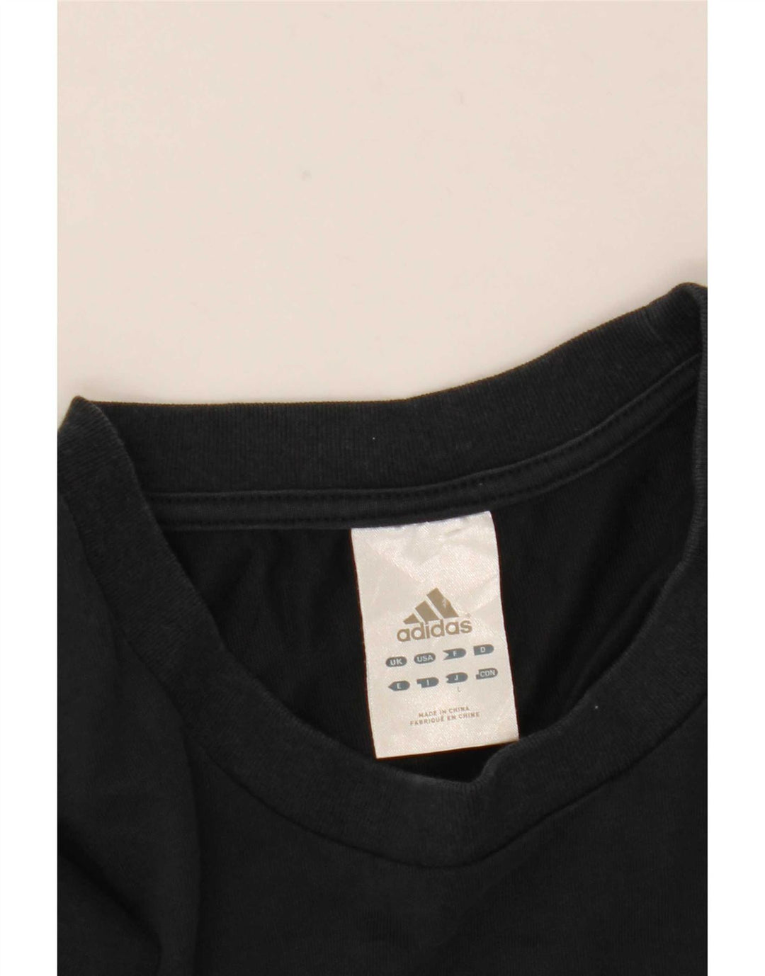 Adidas Mens Graphic Top Long Sleeve Medium Navy Blue