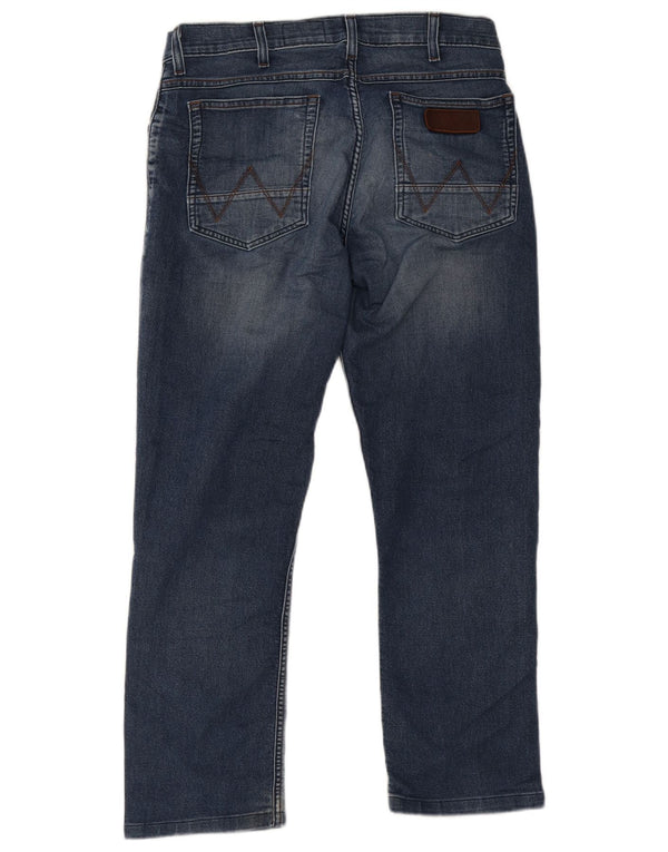 Wrangler Mens Greensboro Straight Jeans W30 L30 Blue