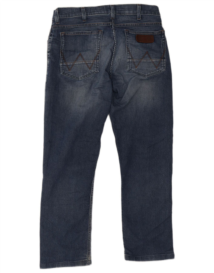 Wrangler Mens Greensboro Straight Jeans W30 L30 Blue
