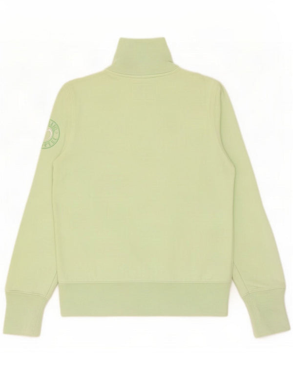 BACI & ABBRACCI Womens Graphic Tracksuit Top Jacket UK 12 Medium Green