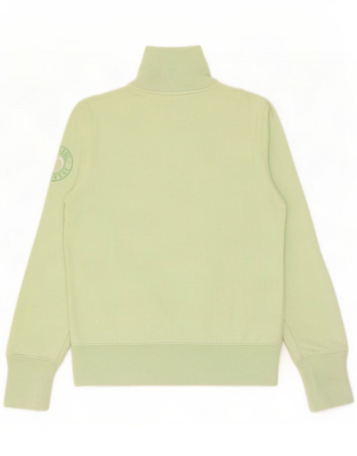 BACI & ABBRACCI Womens Graphic Tracksuit Top Jacket UK 12 Medium Green