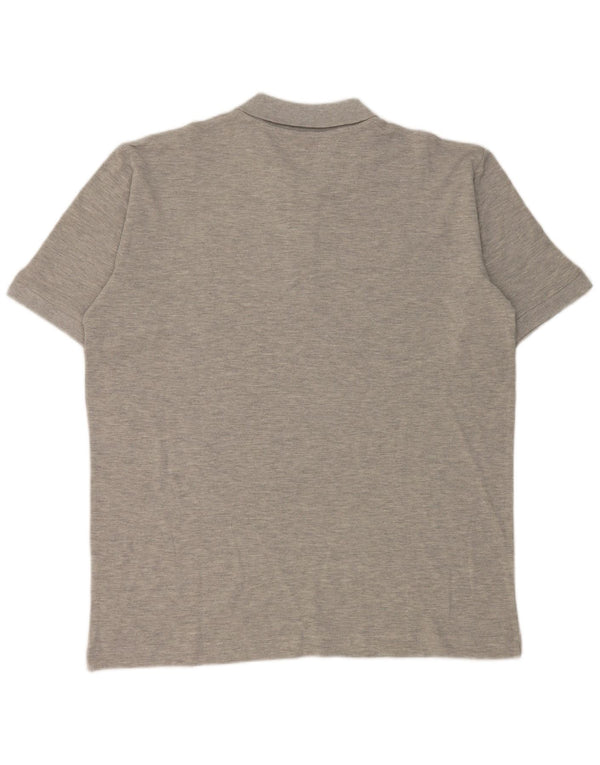 Kappa Mens Polo Shirt XL Grey Cotton