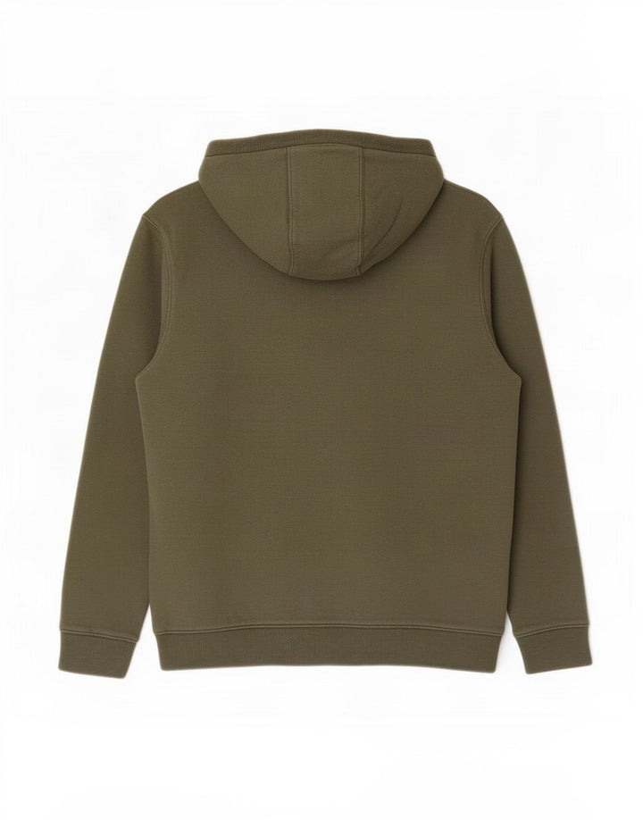 Vans Mens Graphic Hoodie Jumper Medium Khaki Cotton