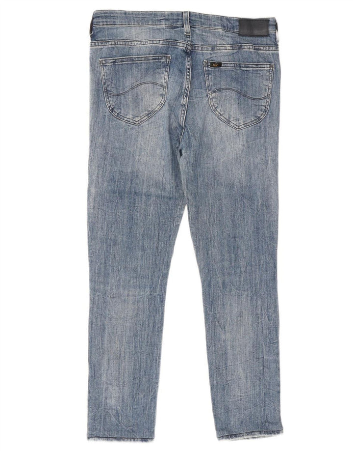 Lee Womens Scarlett Slim Jeans W31 L26 Blue Cotton