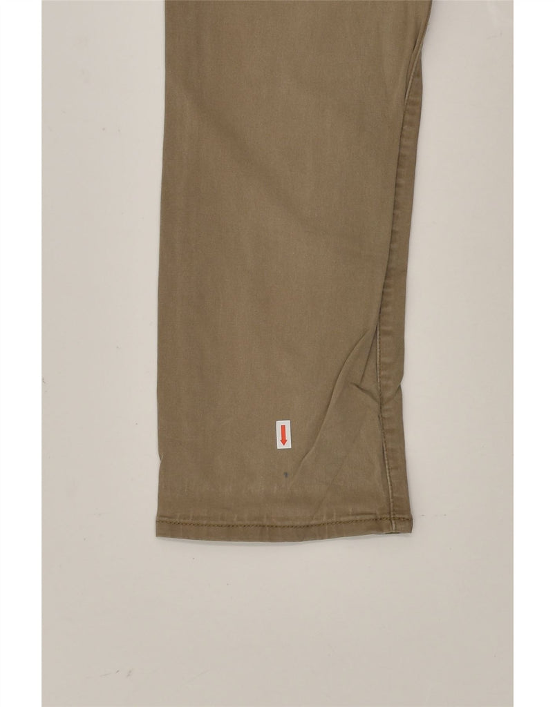 LEE Mens Slim Casual Trousers W31 L30 Brown Cotton | Vintage Lee | Thrift | Second-Hand Lee | Used Clothing | Messina Hembry 