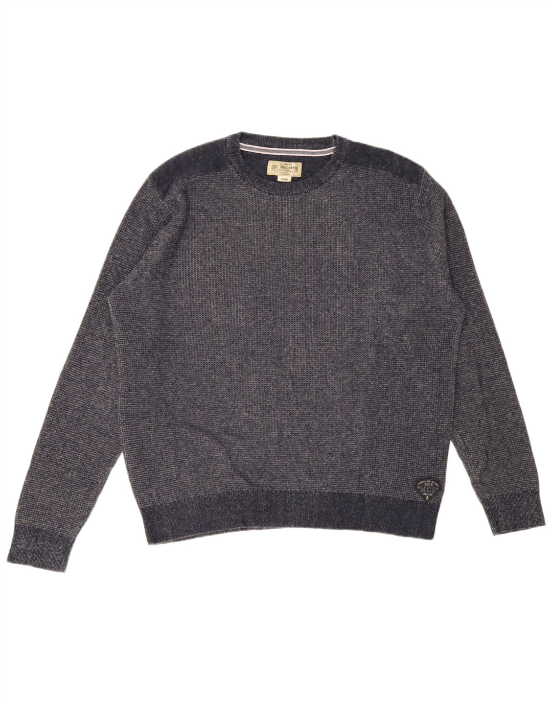 Marlboro Classics Mens Crew Neck Jumper Sweater 2XL Navy Blue
