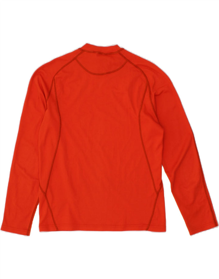 COLMAR Womens Top Long Sleeve UK 16 Large Orange Polyester Vintage Colmar and Second-Hand Colmar from Messina Hembry 