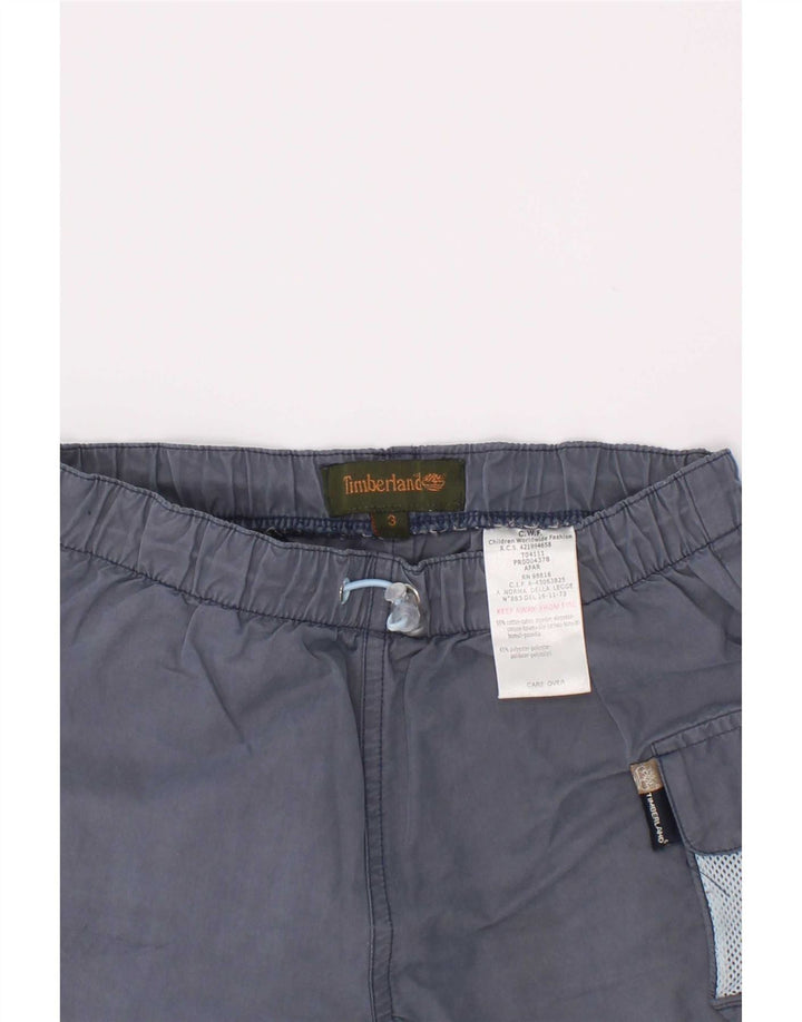 Timberland Boys Cargo Shorts 2-3 Years W20 Navy Blue Cotton