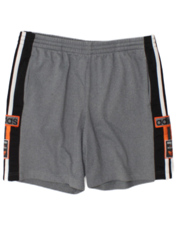 Adidas Mens Graphic Sport Shorts XL  Grey Colourblock
