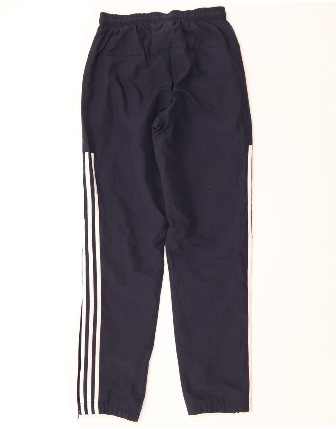Adidas Mens Tracksuit Trousers Joggers XS Navy Blue Polyester