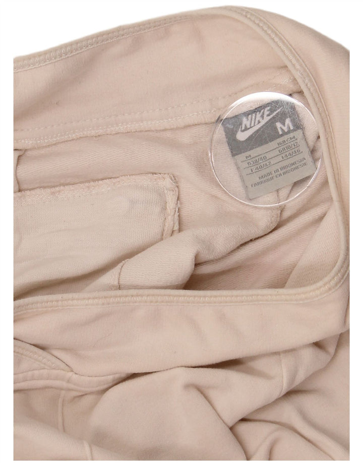Nike Womens Tracksuit Trousers UK 10/12 Medium Beige