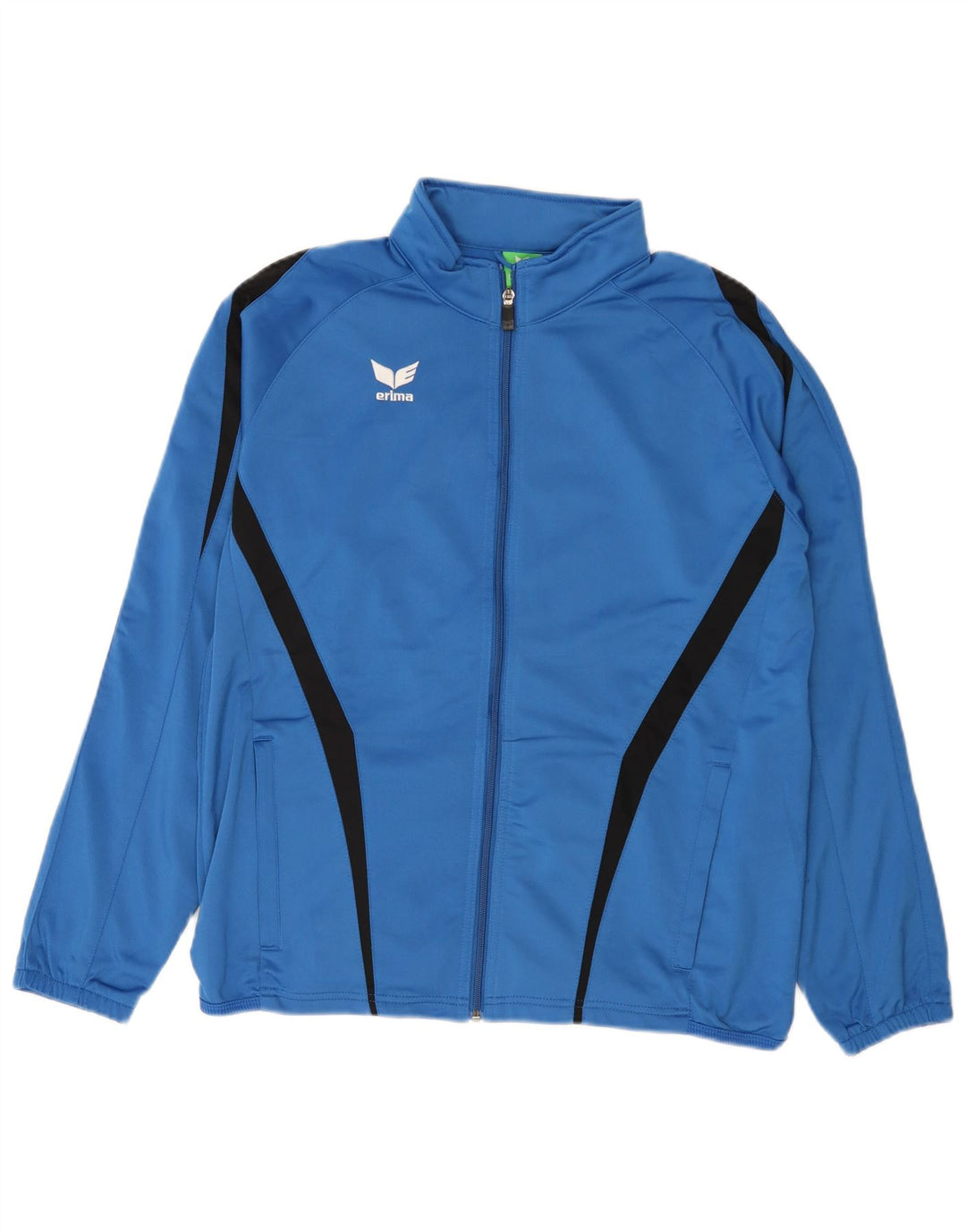 Erima Mens Tracksuit Top Jacket UK 40/42 Medium Blue Colourblock Polyester