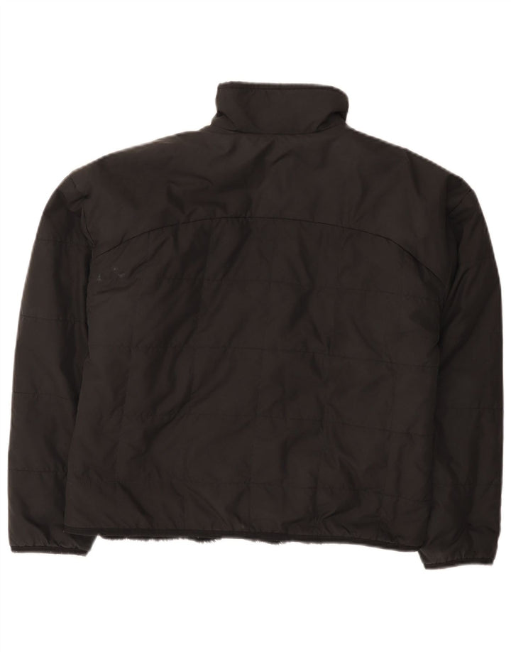 The North Face Girls Reversible Padded Jacket 11-12 Years Large Black