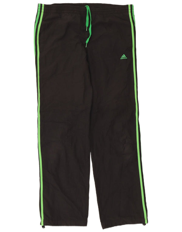 Adidas Mens Clima 365 Tracksuit Trousers Large Black Polyester