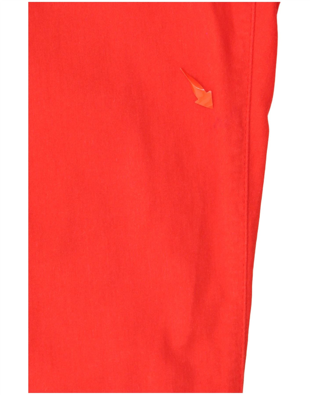 TOMMY HILFIGER Womens Skinny Casual Trousers W32 L32 Red Cotton