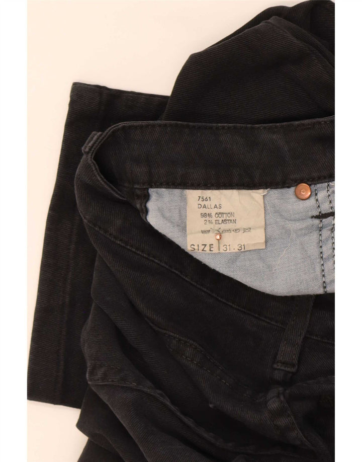 Lee Mens Slim Jeans W31 L28 Black Cotton
