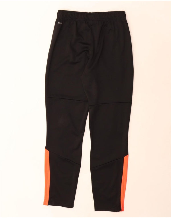 PUMA Boys Tracksuit Trousers 13-14 Years  Black Colourblock Polyester