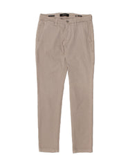 REPLAY Mens Zeumar Slim Chino Trousers W32 L31 Grey Cotton