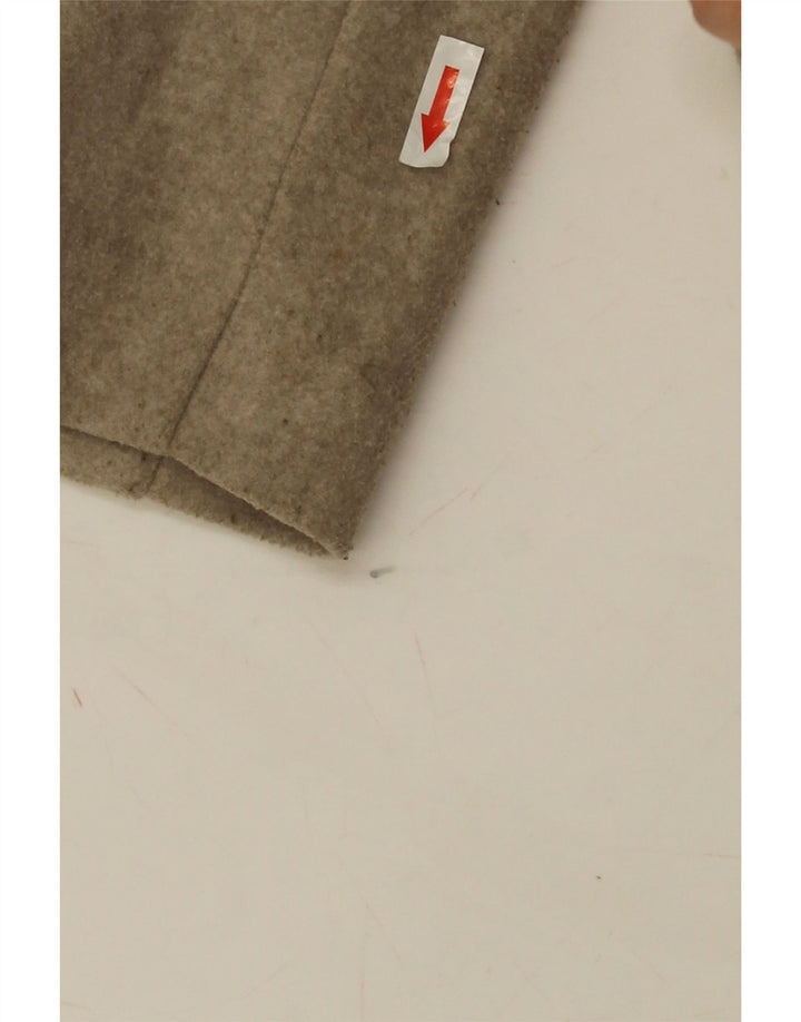 Zara Girls Overcoat 13-14 Years Beige Polyester