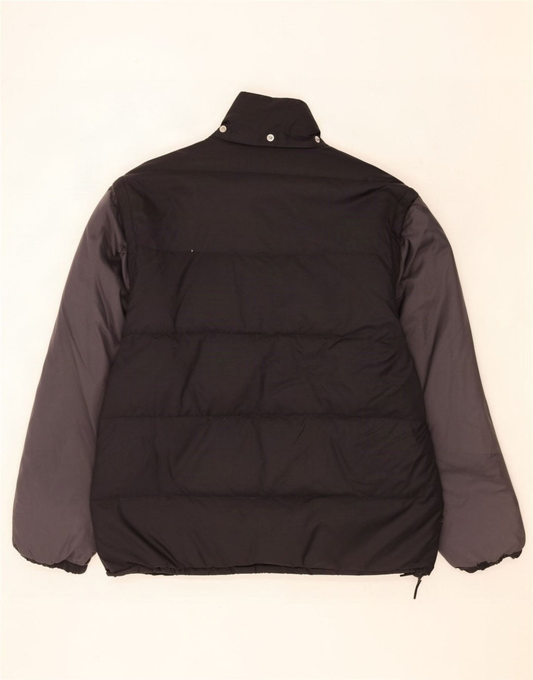Adidas Mens Padded Jacket UK 40/42 Medium Black Colourblock Polyamide
